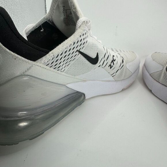 Nike Air Max 270 Shoes Women Size 8 White Black Athletic Running Gym  Cushioned - Picture 7 of 13